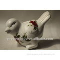 hand painted ceramic bird figurine